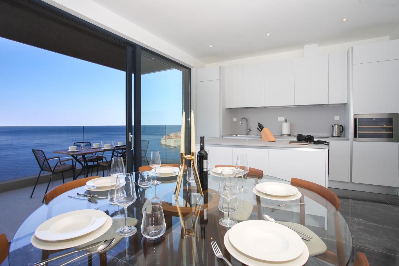New&Luxury Apartment With An Outstanding View - Bombii Blue ドゥブロブニク エクステリア 写真
