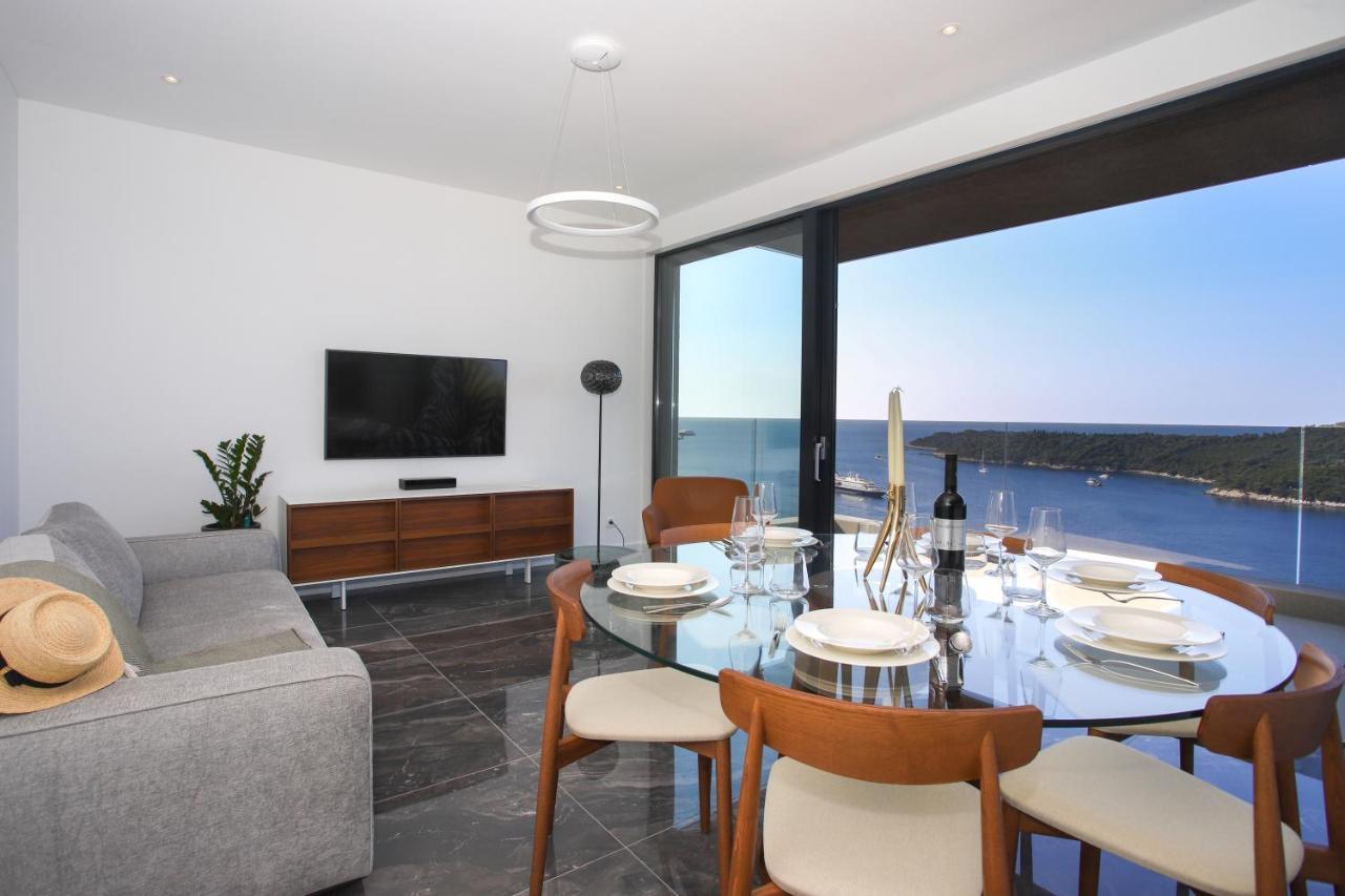 New&Luxury Apartment With An Outstanding View - Bombii Blue ドゥブロブニク エクステリア 写真
